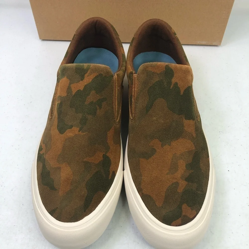 SEAVEES Hawthorne Desert Camo Slip On Sneakers